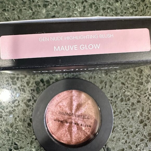 Bare Minerals ~ Gen Nude Highlighting Blush ~ Mauve Glow ~ 0.11 oz ~ NIB - Picture 3 of 5